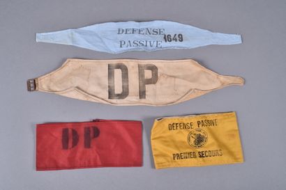 FR- Four Passive Defense armbands. Different...