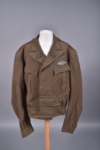 US- Blouson Ike Jacket en serge de laine...