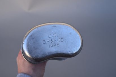 US- Bidon M-1910 complet. Bidon inox daté...