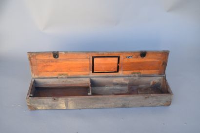 All- Grande caisse de stockage 17 E en bois,...