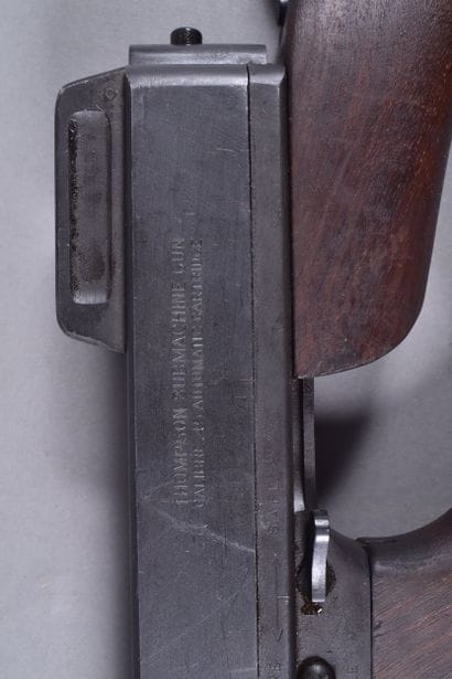 Pistolet Mitrailleur THOMSON 1928 A1. Fabrication...