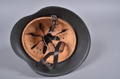 Casque Allemand m/42 1 insigne w. Coque Ckl62...