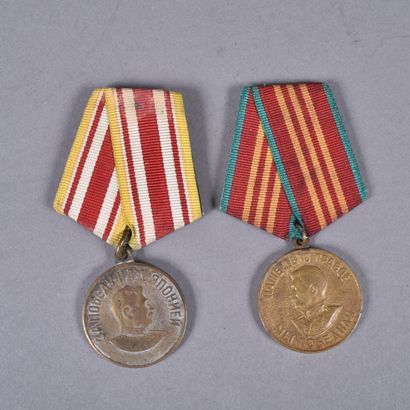 USSR. Set of two items including: a medal...