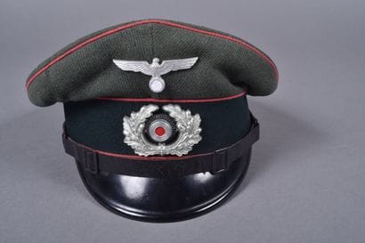 ALL. Casquette de sous officier Panzer. En...