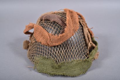 GB- Casque Mk III coque en acier peint vert,...