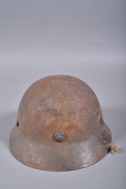 JAP. Coque de casque Japonais (Tetsubo) type...