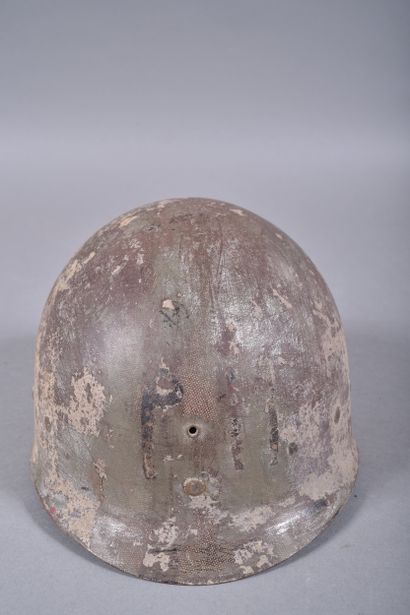 US-Casque M1. Coque en acier peint OD avec...