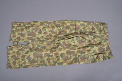 US- Pantalon de combat en toile HBT bariolée...