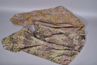 All- Toile de tente -poncho en tissus camouflé...