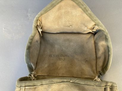 US- Musette GP en toile OD-7, fabrication...