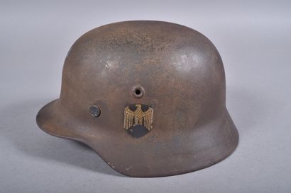 Casque Allemand m/40 de l'armée de terre....