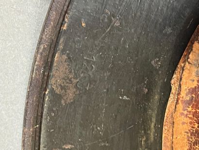 Casque Allemand m/40. Coque ET62 - 1203....