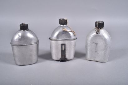 US-Trois bidons M-1910 : un en alu AGM Co...