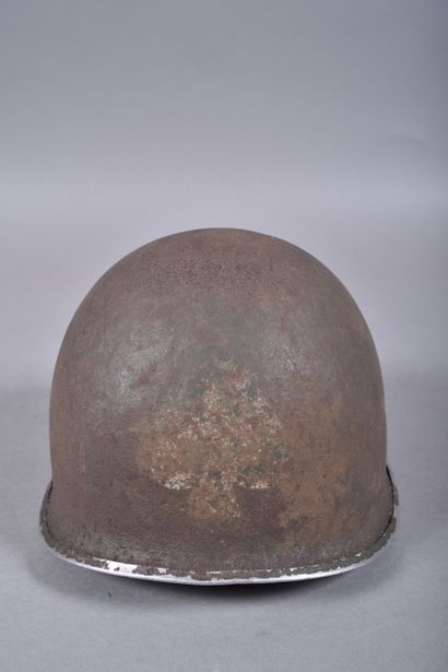 US- Coque de casque M1 du 1er bataillon du...
