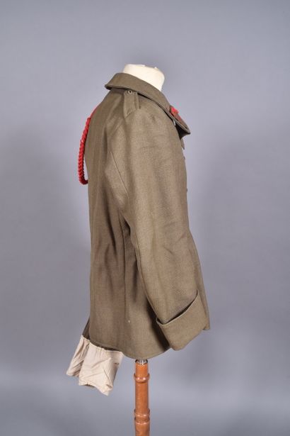 Uniforme de Zouave : vareuse modèle 1938...