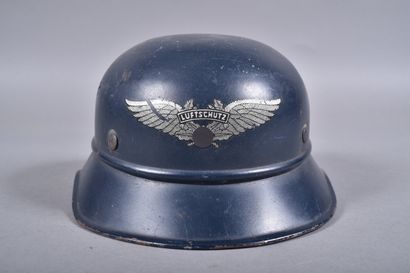 Casque Allemand m/38 de la protection aérienne....