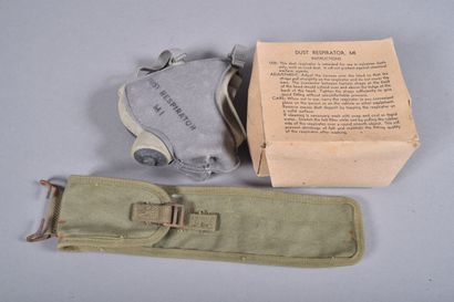 US- Lot : Masque anti-poussière M1, neuf...