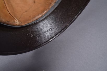 Casque Allemand m/35 reconditionné 1insigne....