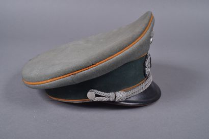 ALL. Casquette d’officier de Feldgendarmerie,...