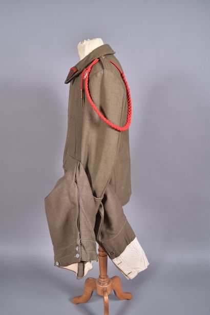Uniforme de Zouave : vareuse modèle 1938...