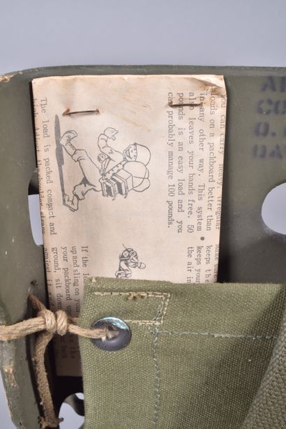 US- Claie de transport Packboard Plywood,...