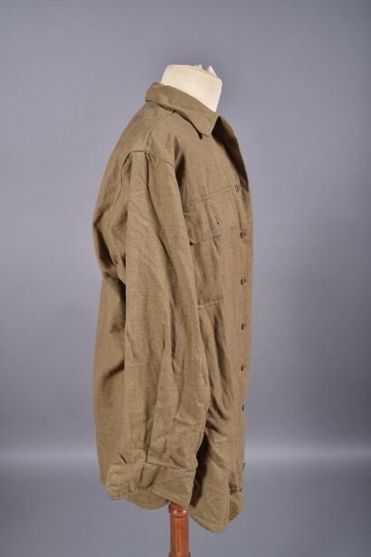 US- Chemise en laine moutarde. Reste d’étiquette....