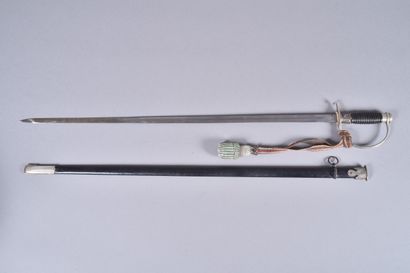 All. Sabre de la Police. Fusée en corne avec...