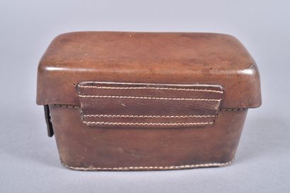 All- Sacoche d’infirmier R en cuir brun,...