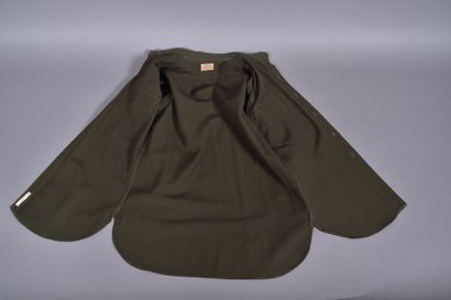 US- Chemise d’officier chocolat, étiquette...