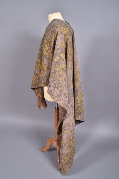 All- Toile de tente -poncho en tissus camouflé...
