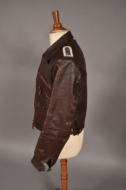 All-Blouson en cuir de pilote LW, dit de...