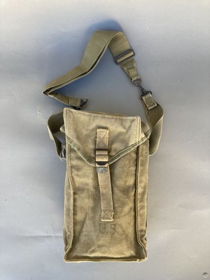 US- Musette GP en toile OD-7, fabrication...