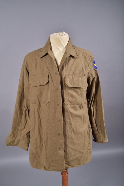 US- Chemise en laine moutarde. Reste d’étiquette....