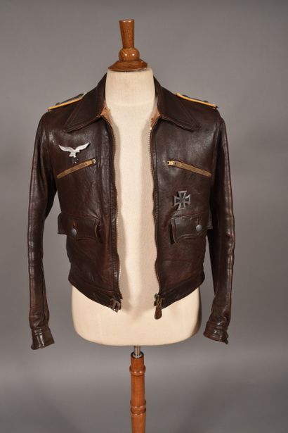 All-Blouson en cuir de pilote LW, dit de...