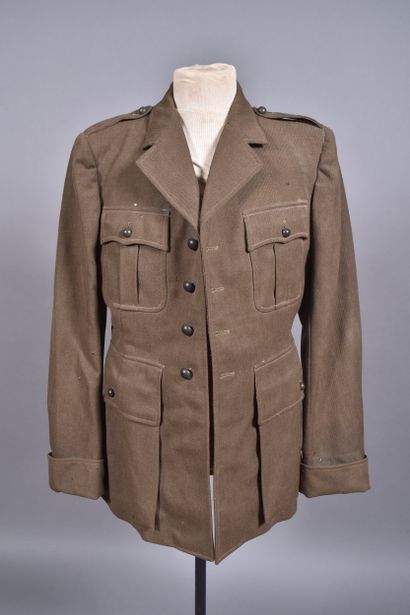 Fr- Veste d’officier modèle 1939 en drap...