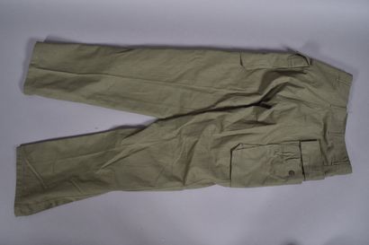 US- Pantalon de treillis en toile HBT à deux...