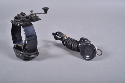 US- Lot : Manipulateur de morse composé de...