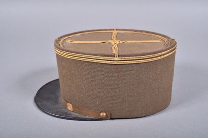 Fr- Képi de lieutenant Interprète, bandeau...