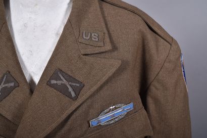 US- Blouson Ike Jacket en serge de laine...