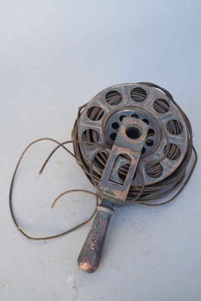 All-Dérouleur à main de fil téléphonique...