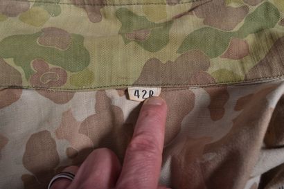 US- Veste de combat en toile HBT bariolée...