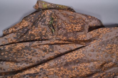 All- Toile de tente -poncho en tissus camouflé...