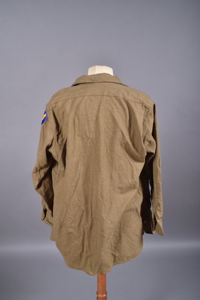 US- Chemise en laine moutarde. Reste d’étiquette....