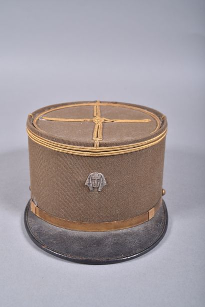 Fr- Képi de lieutenant Interprète, bandeau...