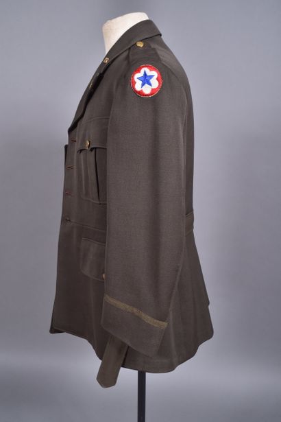 US- Veste de sortie d’officier en gabardine...