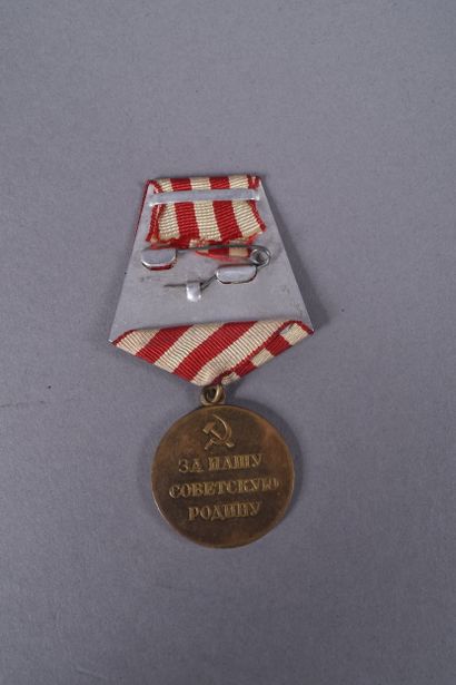 USSR. Medal for the defense of Moscow in...