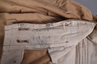 All-Pantalon tropical en toile de couleur...