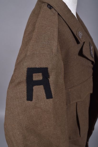 US- Blouson Ike Jacket en serge de laine...