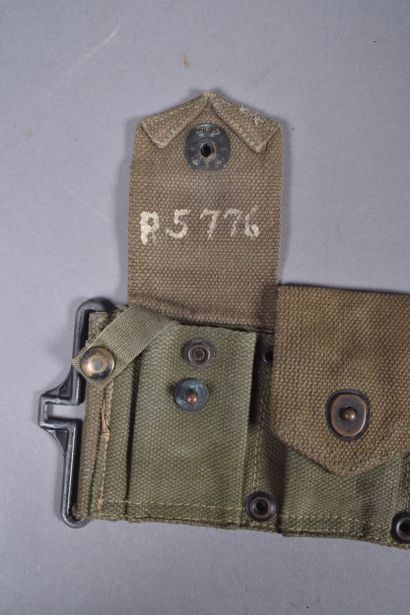US- Ceinturon cartouchière M-1923 pour fusil...