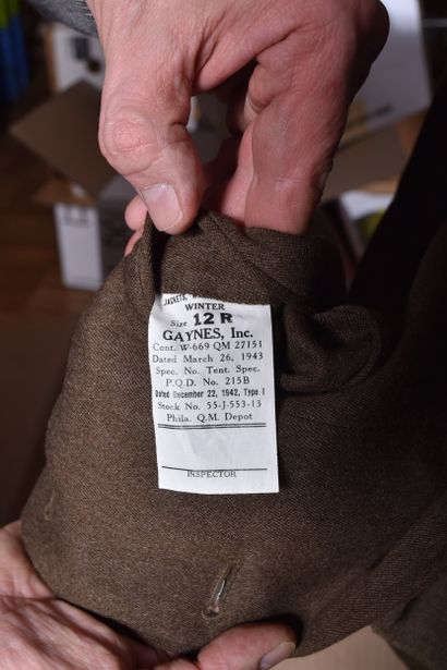 US- Uniforme de WAAC. Veste de service en...